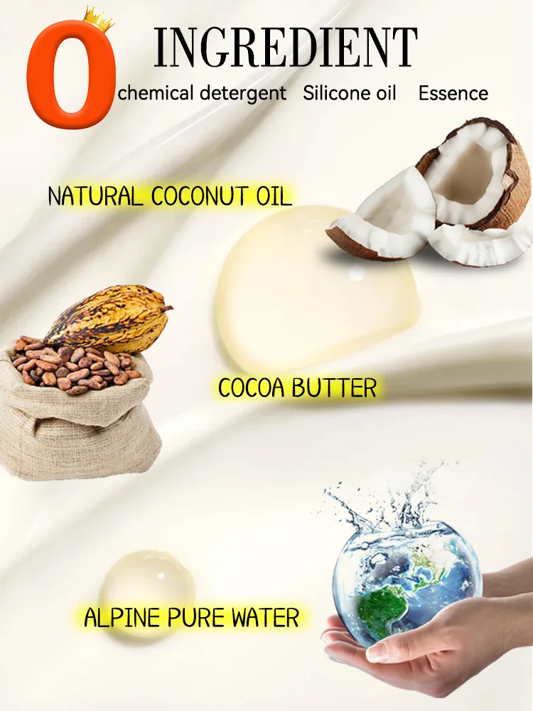 Coconut Oil hair care mask smooth products conditioner for damaged