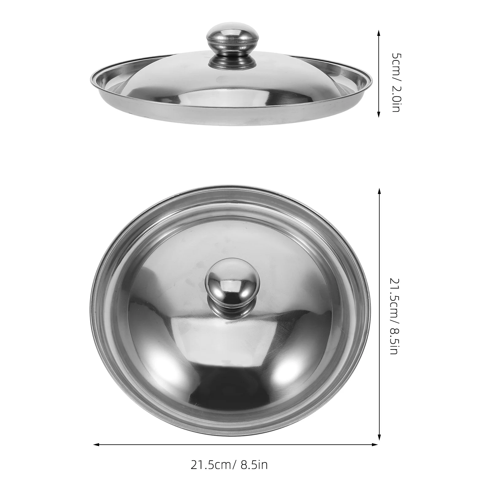 

Stainless Steel Bedpan Cover Chamber Pot Lid Replacement Household Portable Urine Pot Cup Spittoon Lid Cover Hospital Home Use
