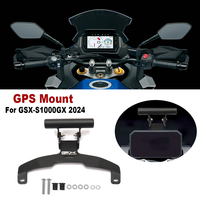 For Suzuki GSX-S1000GX GSX S 1000GX 2024 Motorcycle Accessories Mobile phone GPS holder 22MM Navigation plate bracket Mount kit