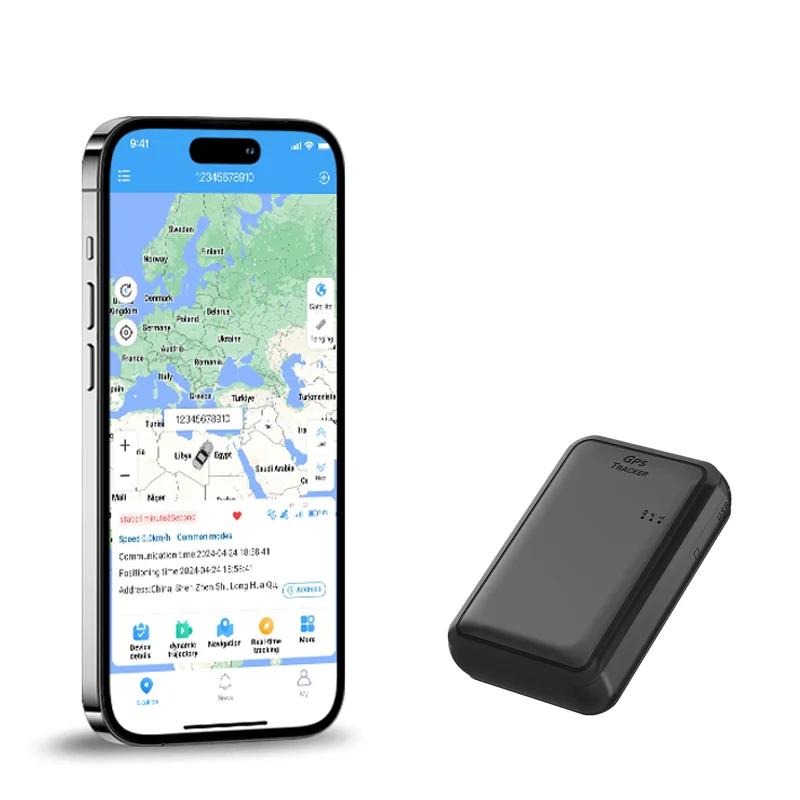 

Портативный мини-трекер 4G GPS, аккумулятор 8000 мАч, длительный режим ожидания для автомобилей, управление автопарком, GSM GPRS LBS, просмотровое приложение для ПК IOS