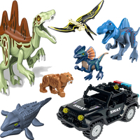 Jurassic Park World Dinosaur Gyrospheres Gyro Ball The Hamster Mosasaur Blocks Construction Building Bricks Toys For Children
