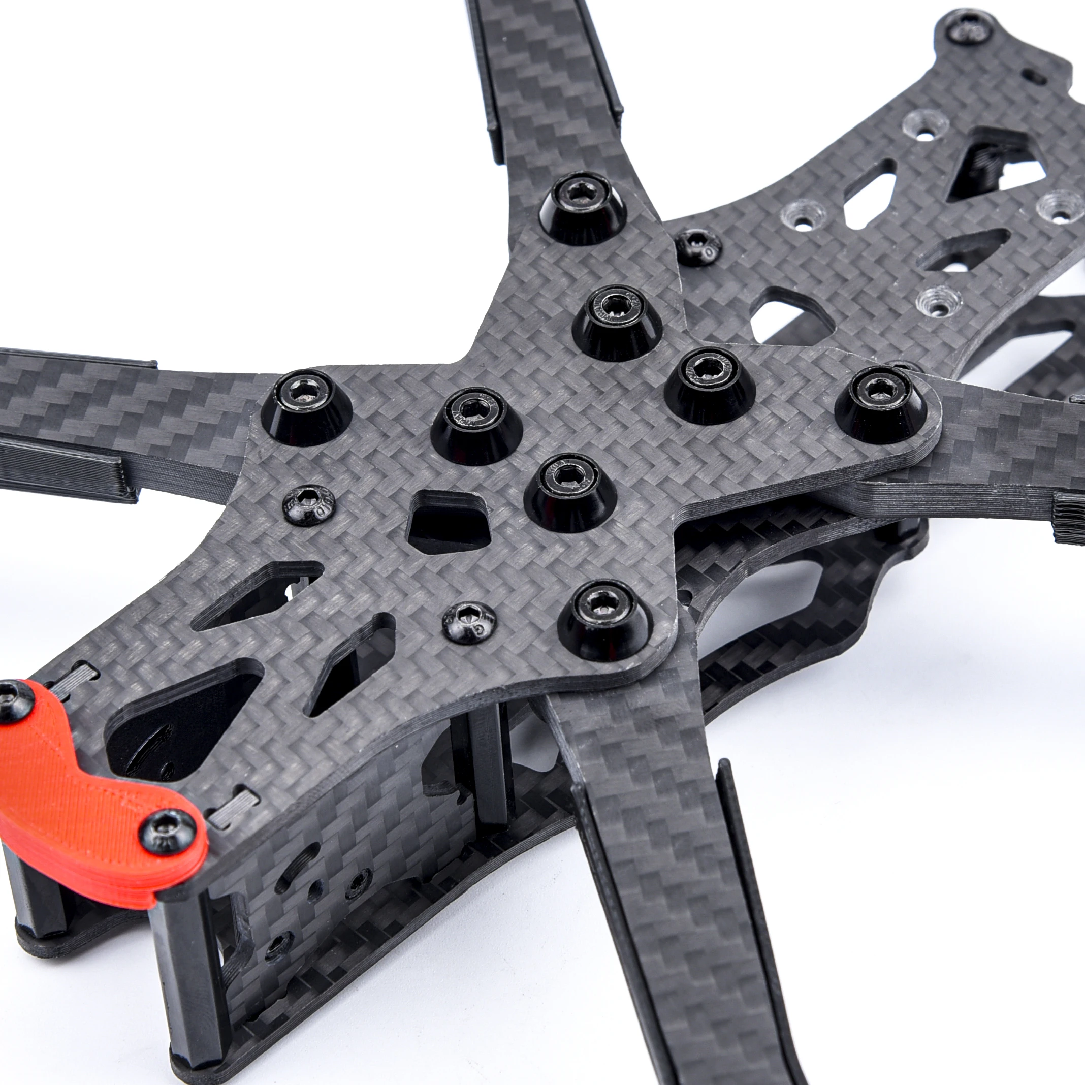 7inch 295mm Carbon Fiber Frame F405 F4 Flight Control 60A 4in1 ESC 2807 1300KV Motor for APEX-HD APEX FPV Racing Frame