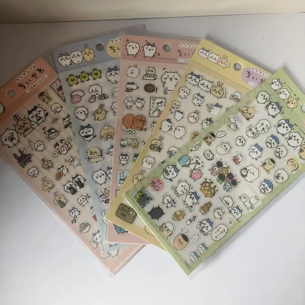 Chiikawa لطيف ملصق مجموعة Kawaii Usagi Hachiware Momonga ملصقات الزخرفية ل دفتر مجلة سجل القصاصات الهاتف DIY بها بنفسك الحرفية هدية #3