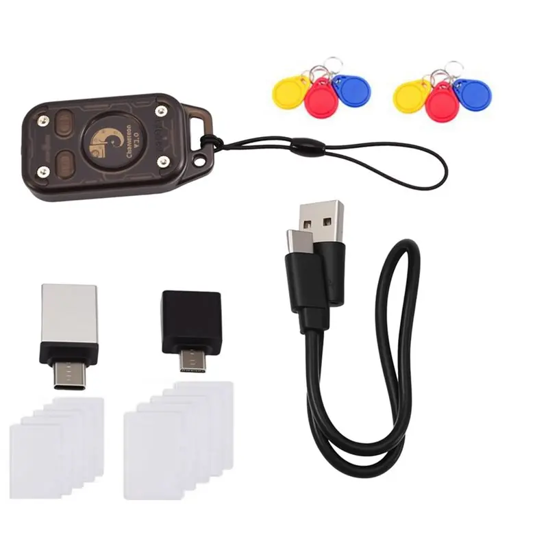 

FEDI-Chameleon V3.0 RFID-считыватель смарт-чипов, эмулятор смарт-карт IC ID 13.56МГц 125КГц, копировщик меток