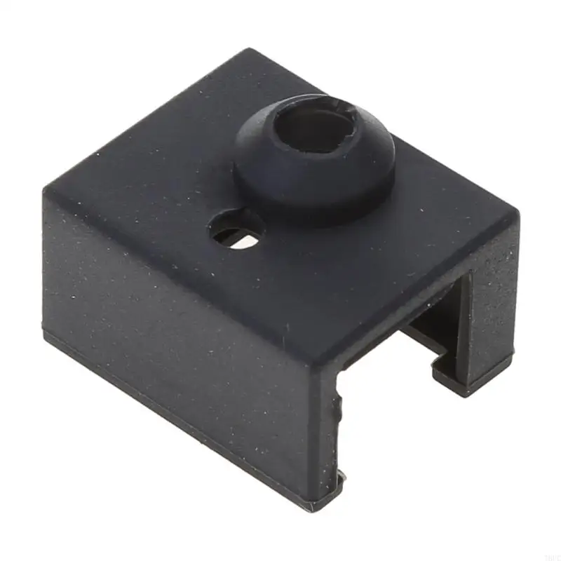 

T8UC 3D Printer Hot End Heater Block Socks for Case for Ender 3 Ender 3 Extruder Nozzle Protective Silicone Cover