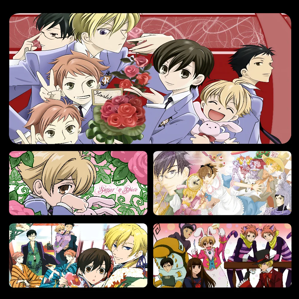 Anime O Ouran High School Host Club Mousepad Large Gaming Mouse Pad LockEdge Thickened Computer Keyboard Table Desk Mat