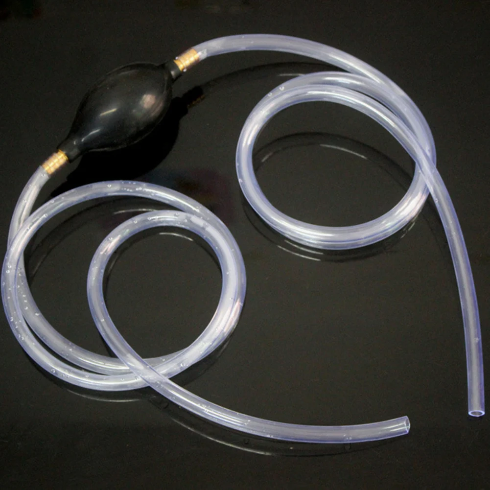Accessories Hand Siphon Pump Fuel Transfer Easy Use Liquid Oil PVC Petrol Portable Pump Tool Water Diesel  Accessories