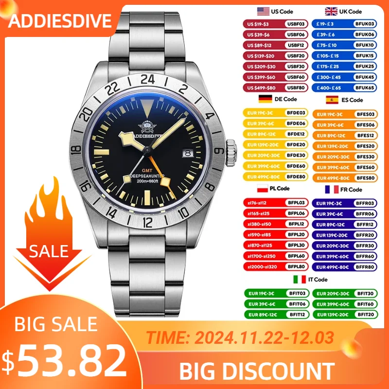 addiesdive-reloj-de-cuarzo-gmt-para-hombre-pulsera-de-cristal-con-espejo-de-burbujas-resistente-al-agua-superluminoso-20bar-ad2036-gran-oferta