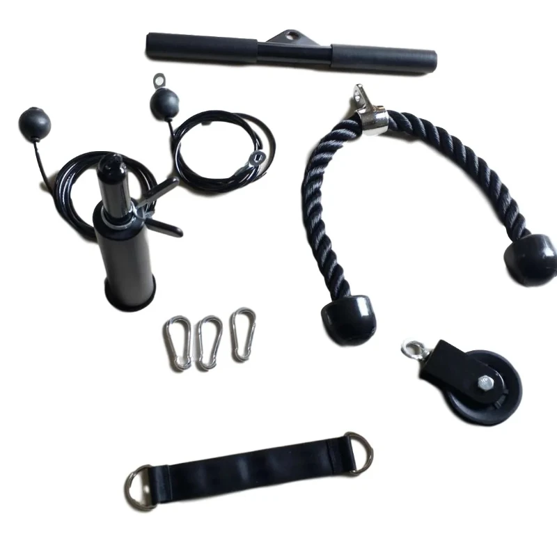 High‑Position Pull‑Down Pulley Rope Device, Small Bird Trainer for Abdominal Waist Twisting & Hand Gripper Muscle Strength