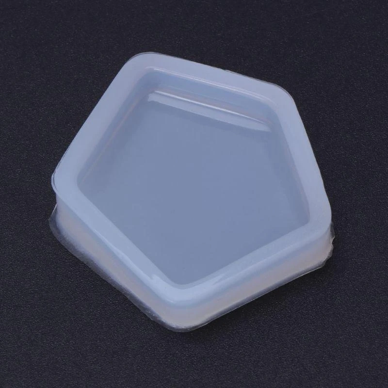 DIY Crystal Silicone Mold Geometric Pendant Epoxy Resin Mould Home Decor