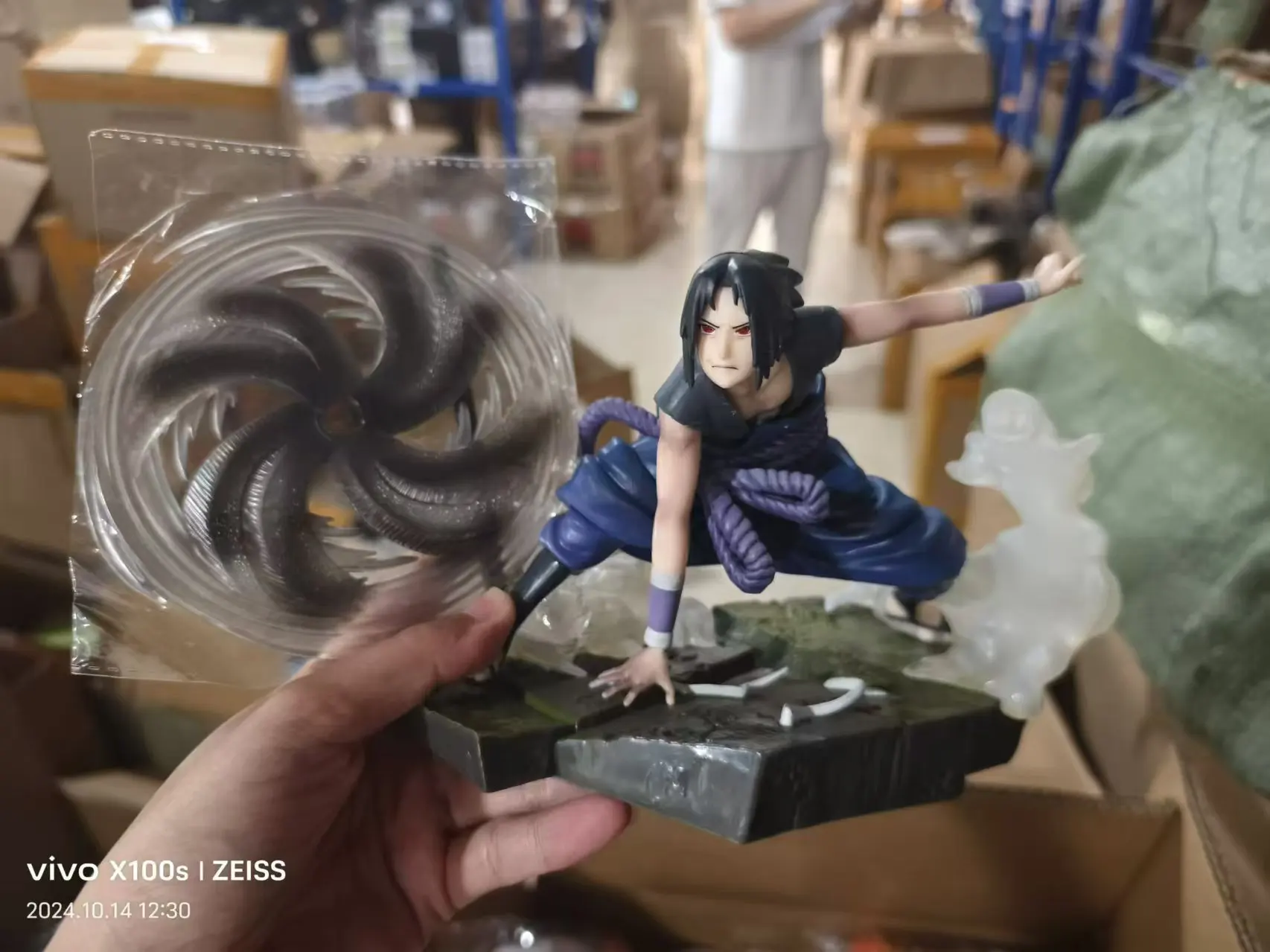 Anime Naruto Uchiha Sasuke Action Figure Toys 20cm