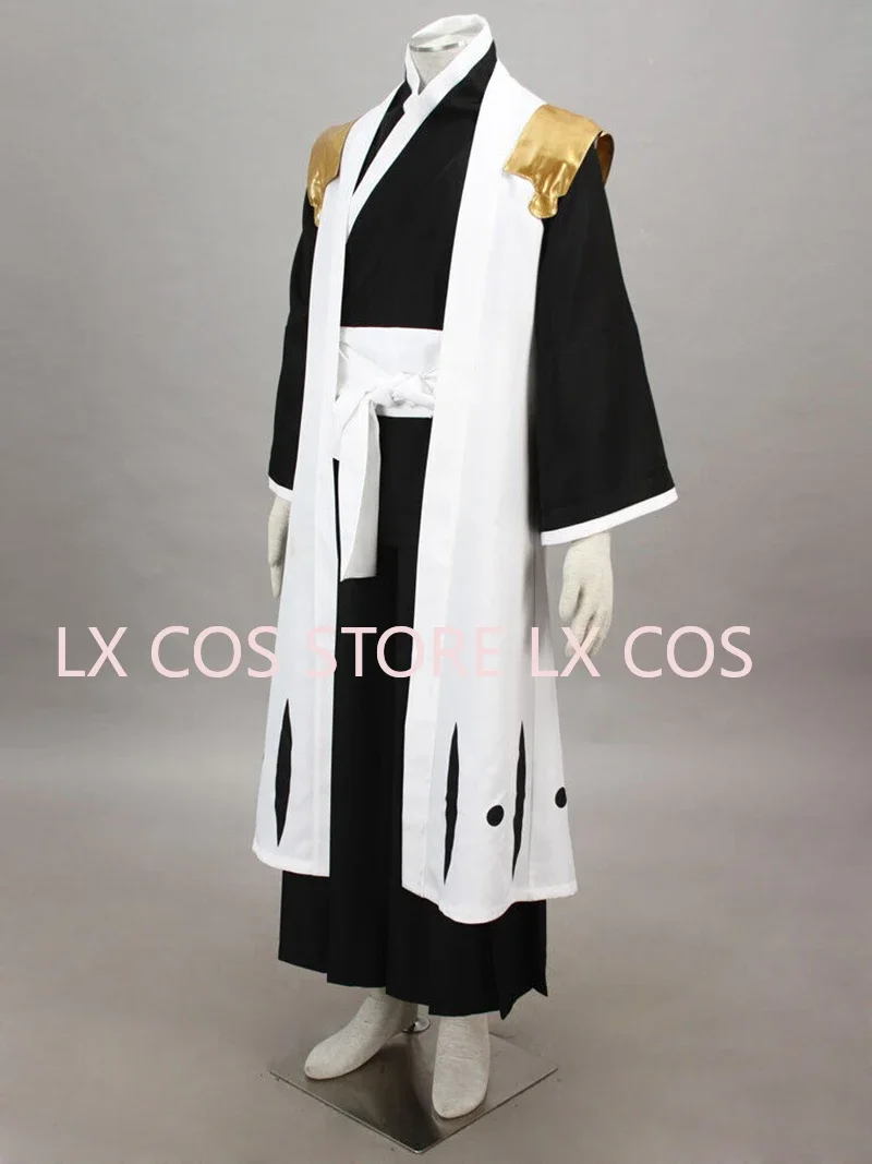 Komamura Sajin 7th Division Cosplay Anime Costume Kimono Kendo