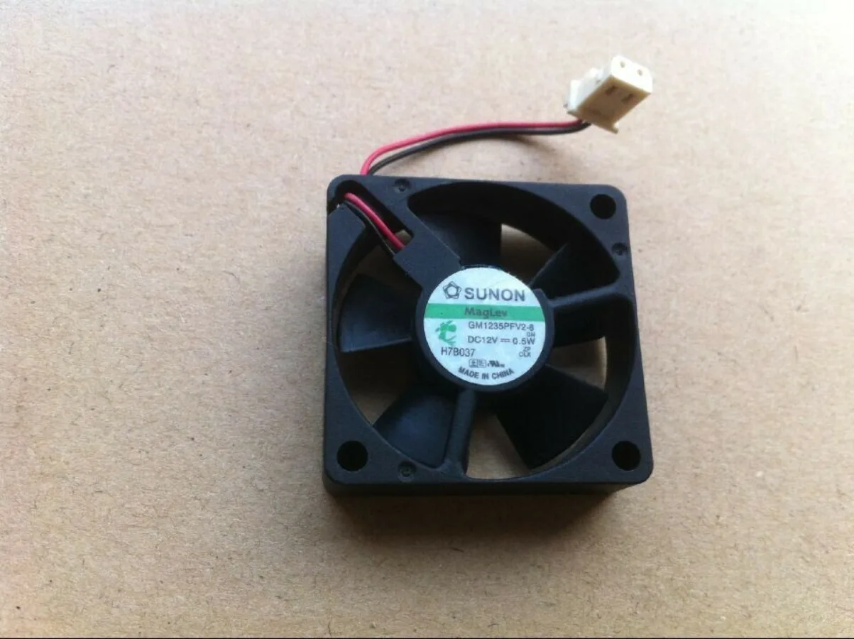 For SUNON GM1235PFV2-8 12V 0.5W 3510 3.5cm 2-wire cooling fan