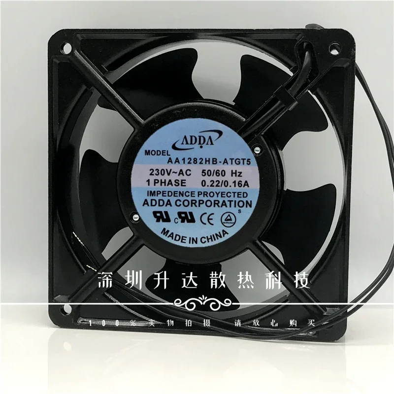 

For ADDA AA1282HB-ATGT5 12cm 12038 120*120*38mm 230V 0.22a cabinet cooling fan