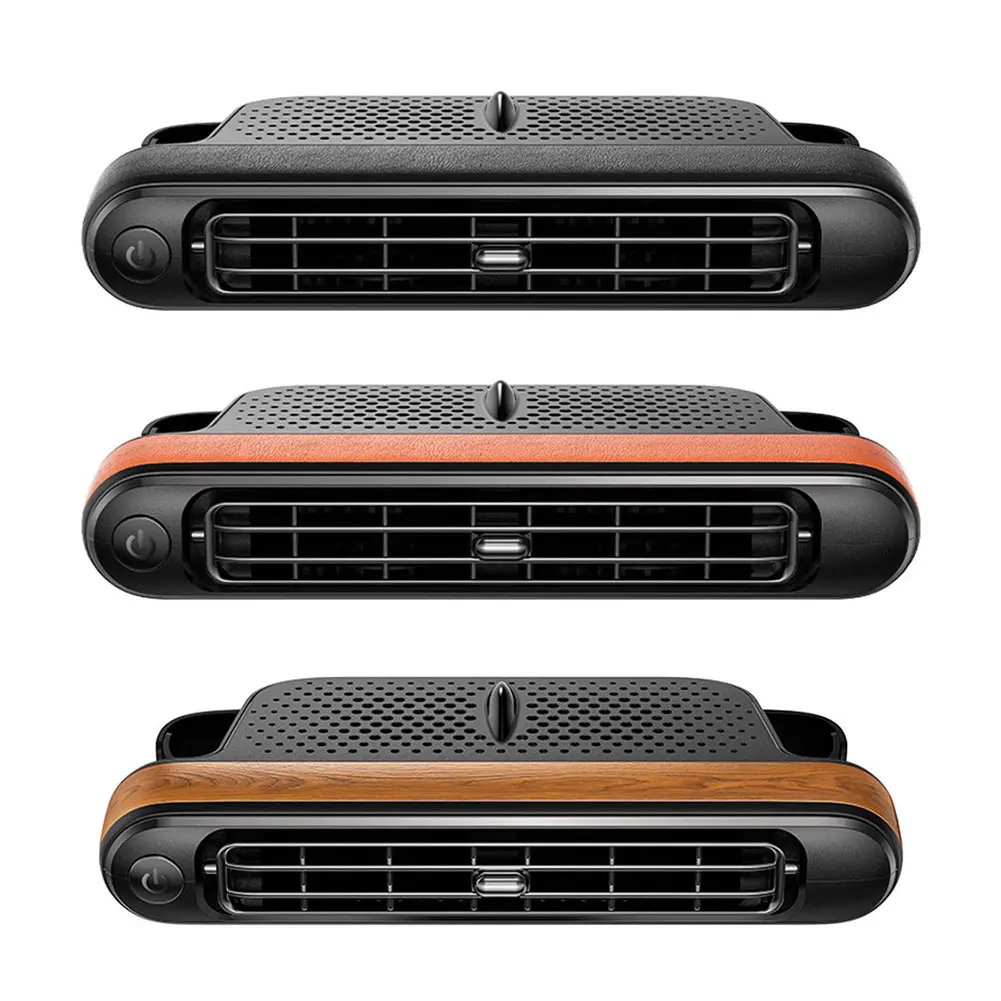 Backseat Cooling Fan Vehicle Rear Headrest Fans Three Wind Speeds Cooling Air Fan Portable Fan for Sedan SUV RV Truck
