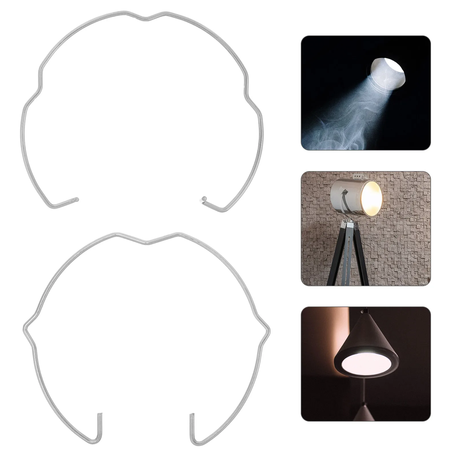 Lampadina a LED Faretto Fissaggio Fibbia Lampada Anello di fissaggio Lampada Anello circolare Clip per luce da incasso Accessori per fibbia di