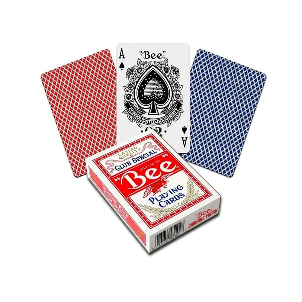 Infrared  Marked Bee No.92 Playing Cards For Infrared Sunglasses & Infrared Contact Lenses(Only Cards)