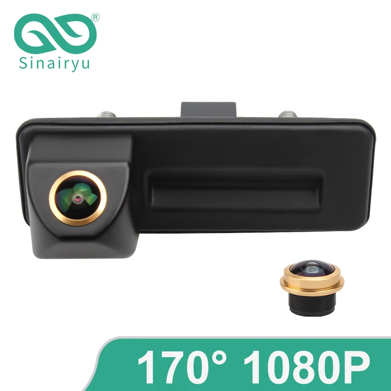 170° HD 1080P Car Rear View Camera for VW Skoda Octavia A5 A7 3 Superb Rapid Yeti Fabia 2 Roomster Audi A1 A3 A4 Vehicle