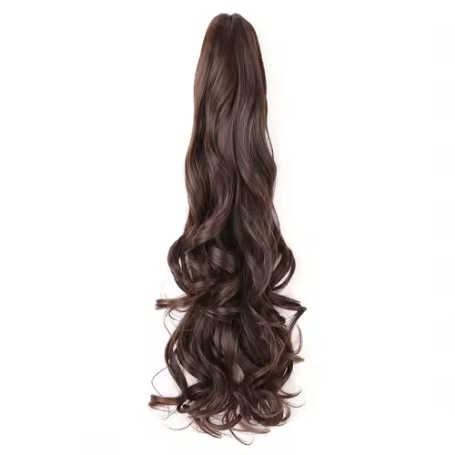 Claw Clip Ponytail Extension 18"&24 Clip in Wavy Synthetic Ponytail Hair Extensions Long Pony Tails for Women Extensions - Image 20