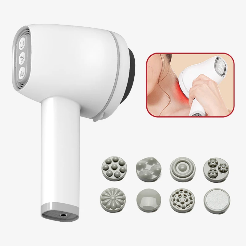 

Electric Massage Hammer Tapping Body Slimming Massager Anti-Cellulite Infrared Therapy Deep Tissue Vibration Muscle Relaxation