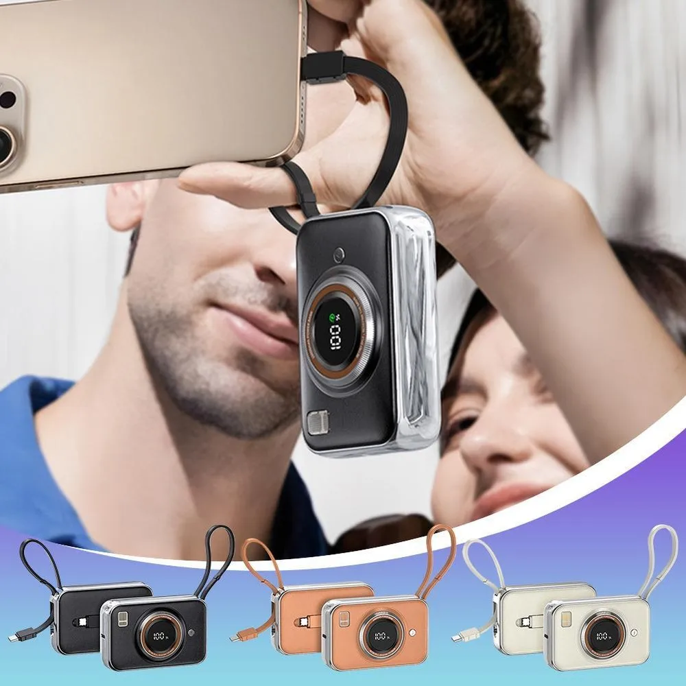 For Charger/ D5H8 10000mAh Power Bank Portable Portable Mobile Phone