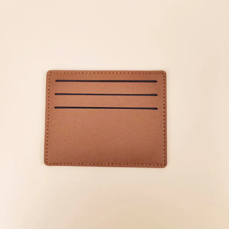 Low Price New Fashion Ladies Card Holders PU Leather Light Square Mini Bag Female Casual Credit Card Purse Coin Wallet C008