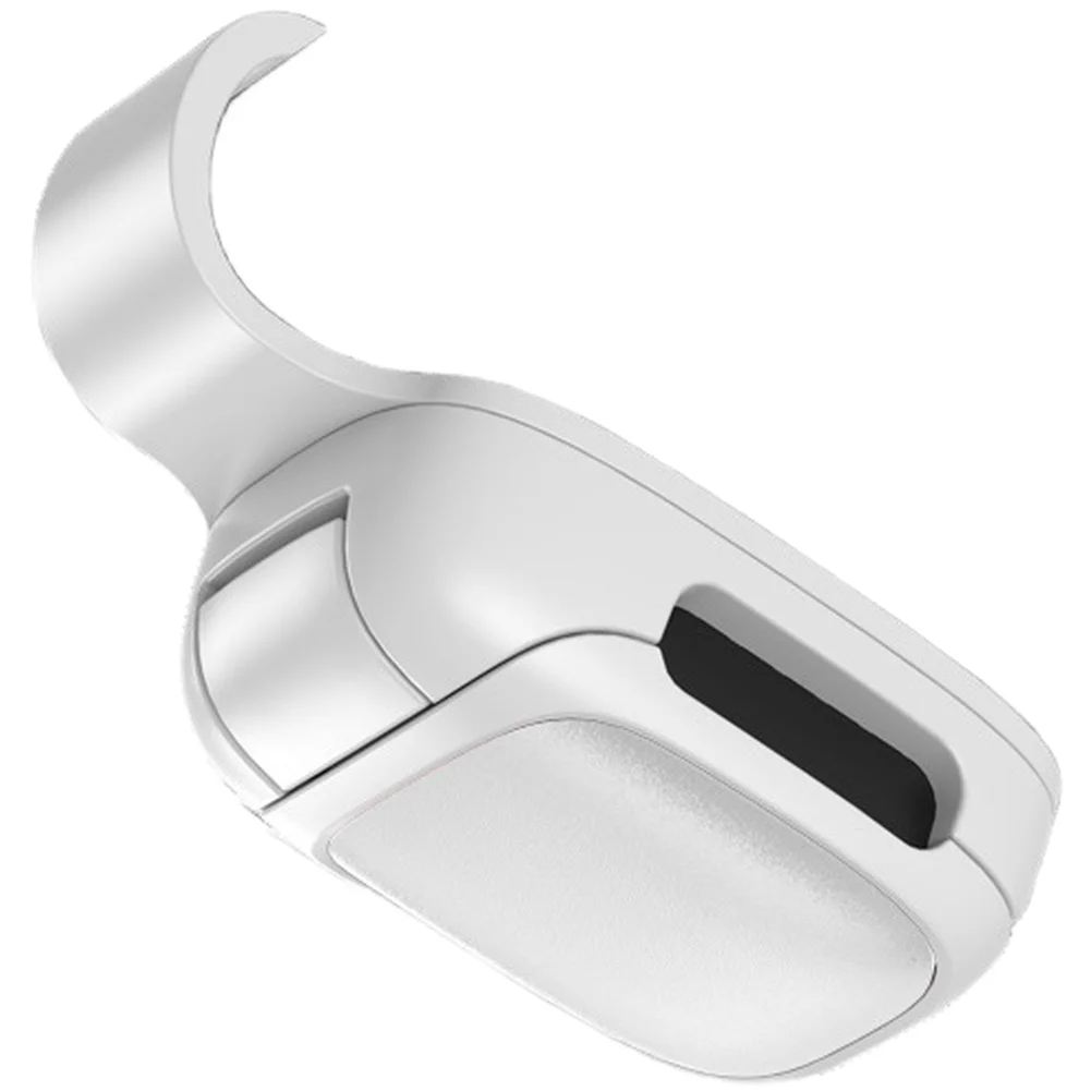 

Крепление для очков с быстрым доступом, белый, серый зажим для очков, компактное решение для хранения, легкий материал, устойчивая к царапинам прокладка