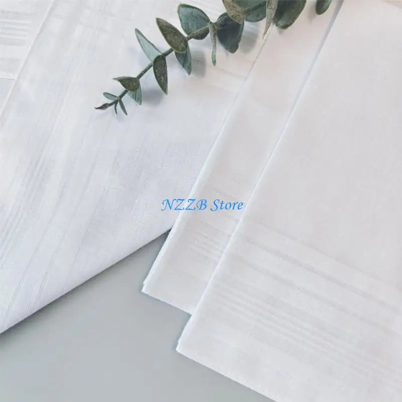 T21F CLAY COTTON WHITE CLANKERCHIEF NONLERGENIC RAPIDDRY MACHEN