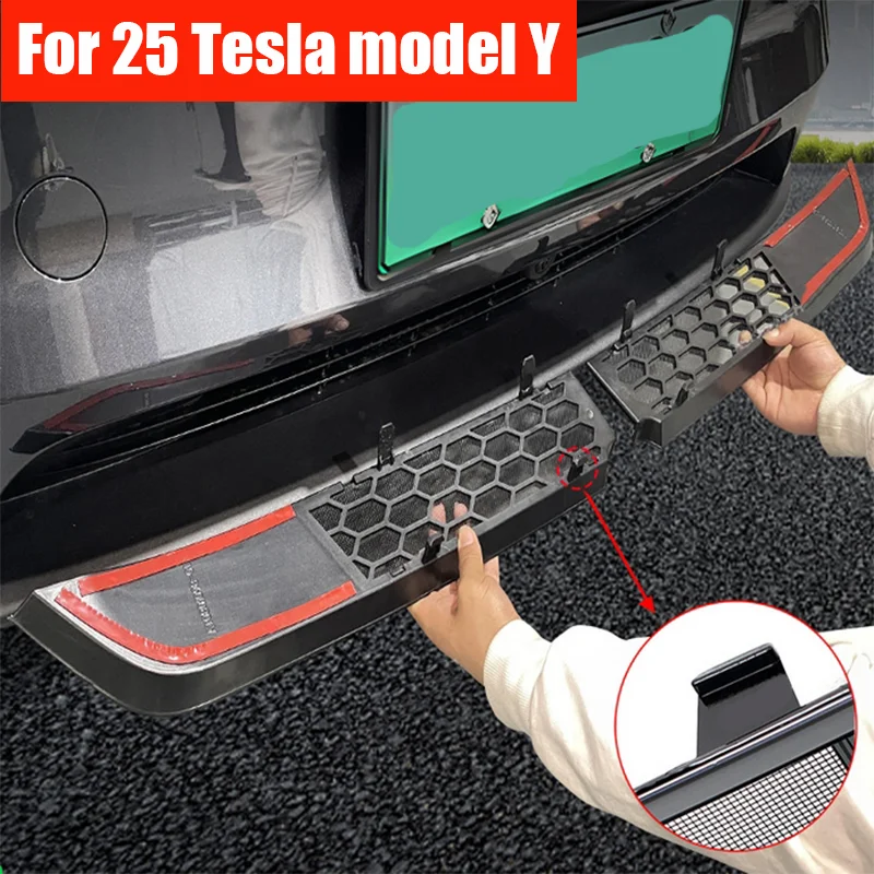 

Split Detachable Insect-proof Net For Tesla New Model Y Juniper Launch Air Conditioning Modified Air Intake Cover
