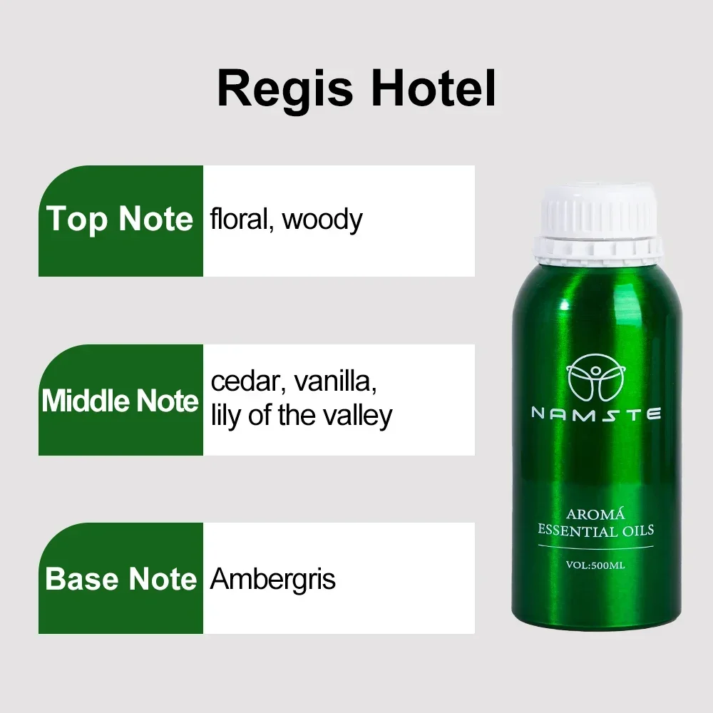 NAAM 500 ml Parfums Essentiële Oliën Voor Aroma Diffuser Kamer Luchtverfrisser Hot Koop Westin Hilton Ijstijd Kempinski Ritz Carlton