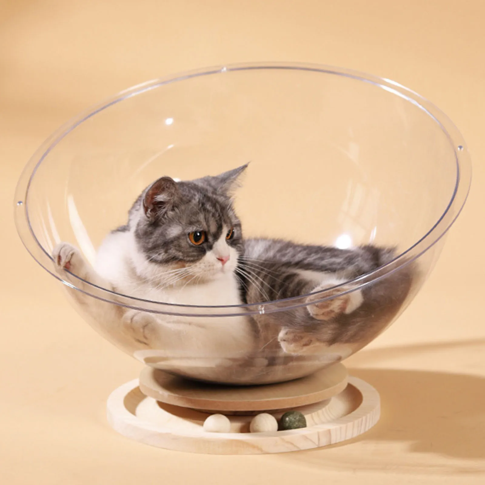 

Космическая искусственная Кондо, универсальная акриловая маленькая игрушка для домашних животных, центр активности