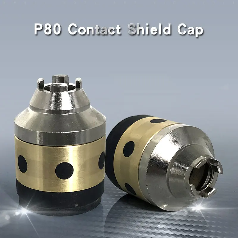 P80 P-80 Cap Plasma Cutting Torch Accessories Nozzle Protective-Cover Contactable Shield Hand Hold Quality Plasma Consumables