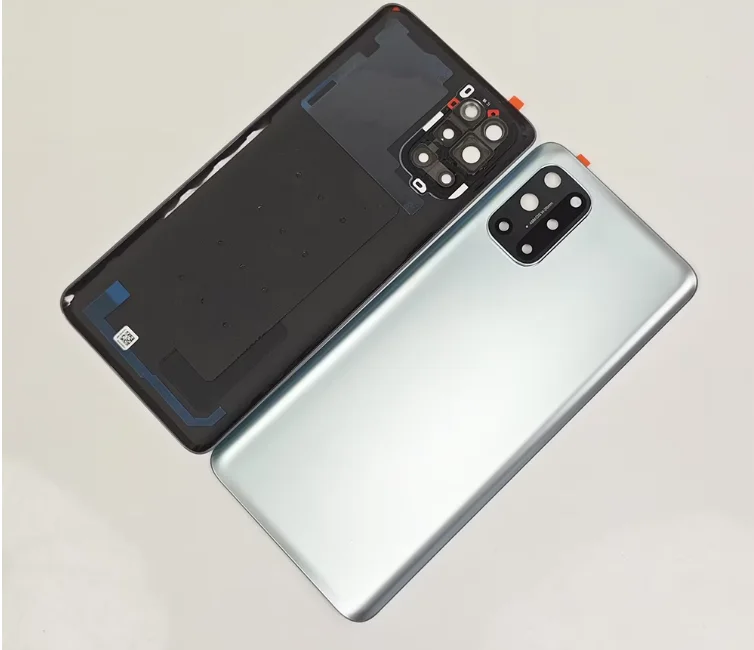 New Glass For OnePlus 8T Battery Cover Rear Housing Cover Repair 1+ 8t + 5G Back Door Case Replacement