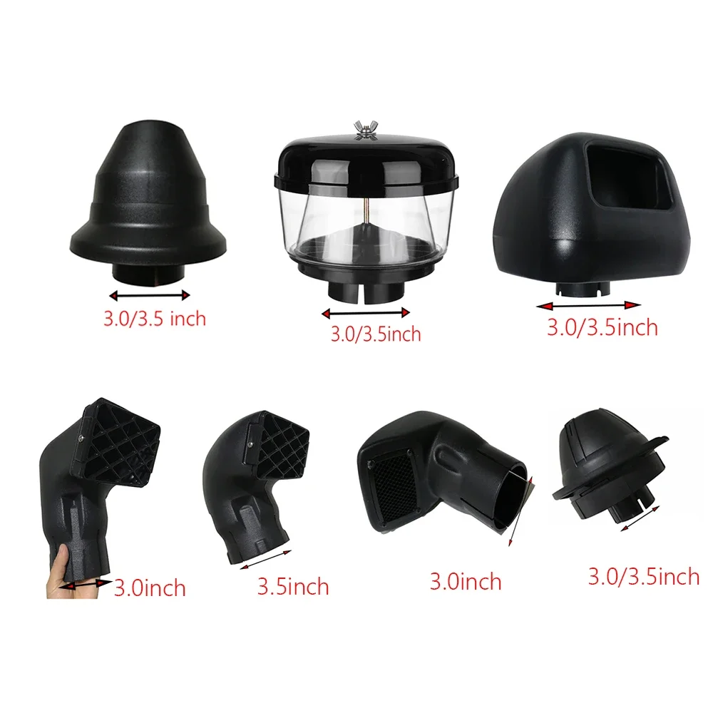 Auto Universal Snorkel Inlet Head 3