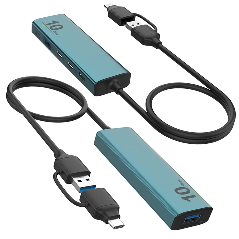 

USB HUB Extension Cable USB converter Splitter Multi Adapter dock station Splitter Extender Multi-function Docking Station 10G