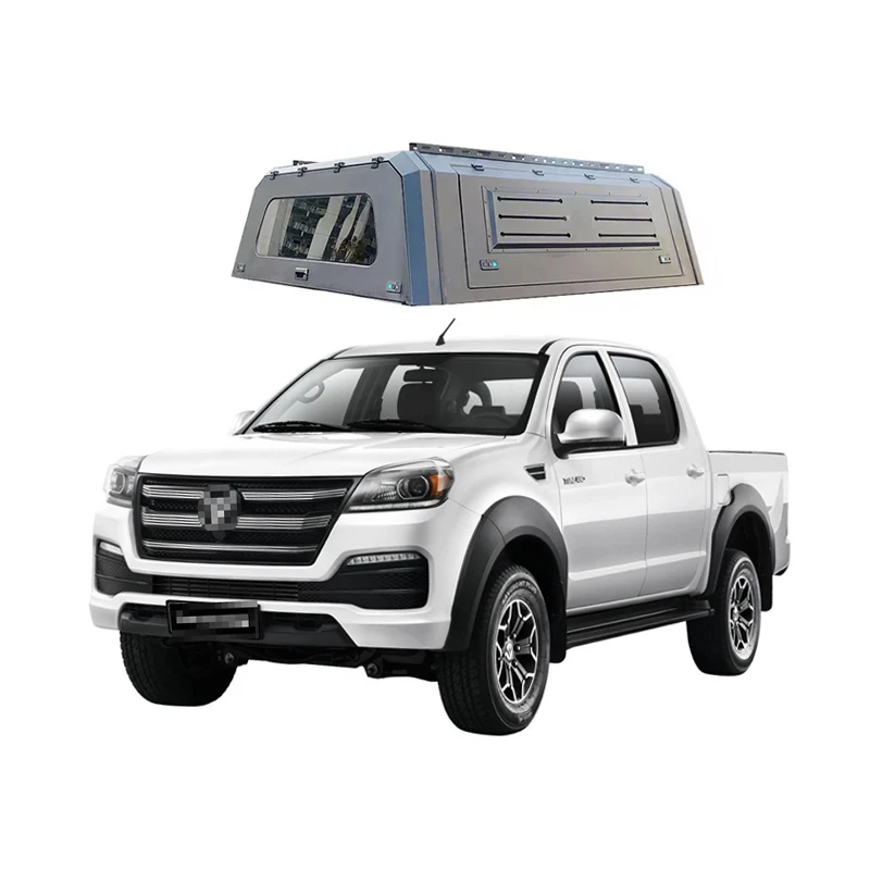 Hot Sale Hardtop With Windows 4x4 Offroad Pick Up Pickup Truck Bed Canopy Cover Use For Fo ton Tunland