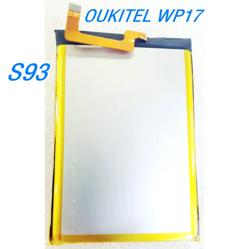 3.87V 32.121Wh High Quality S93 Battery for OUKITEL WP17 IIIF150 R2022 G95 F150 R022 Mobile Phone 1ICP5/64/82