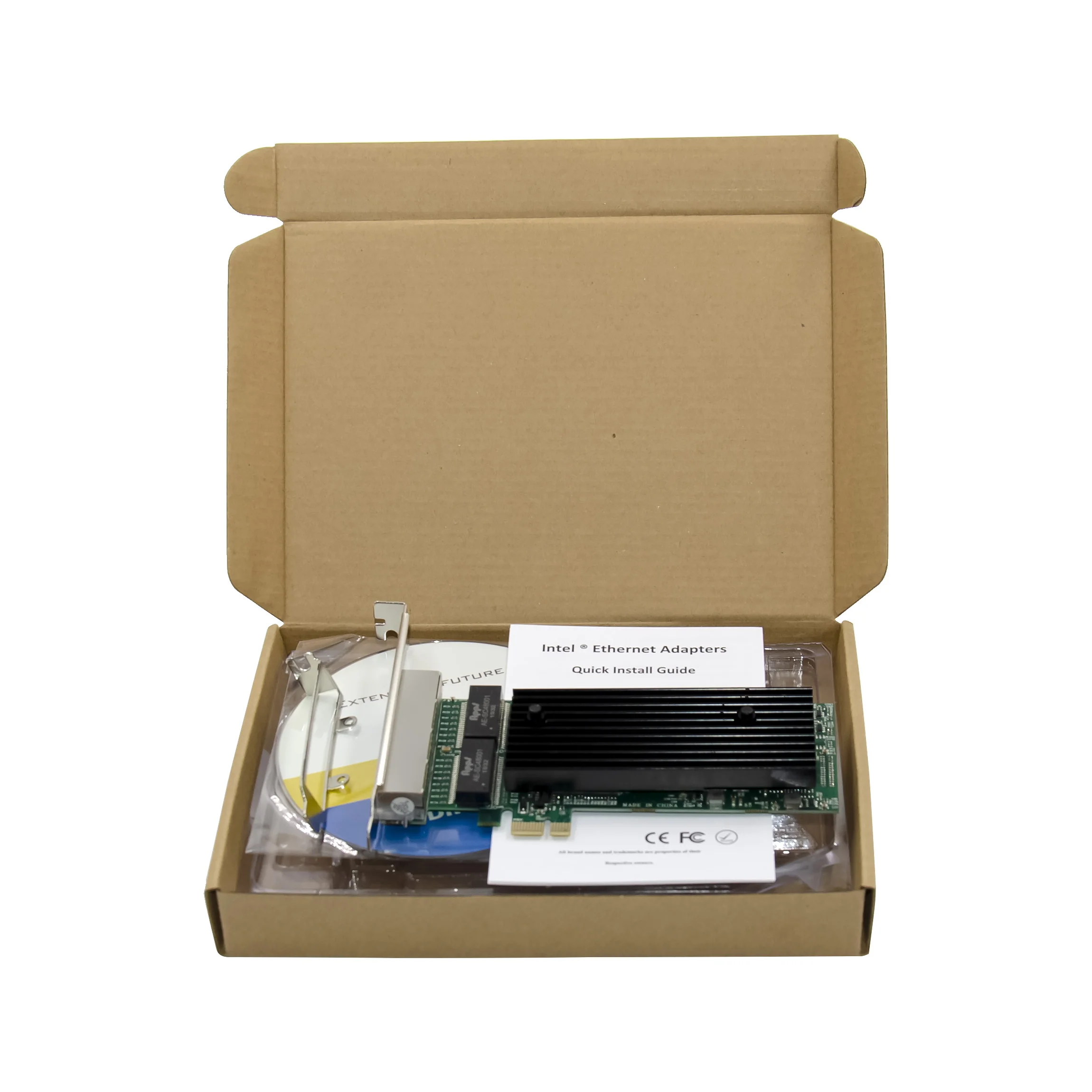 بطاقة شبكة SUNWEIT ST7291 PCIe X1 Quad RJ45 جيجابت إيثرنت NIC 1G 82575EB #6