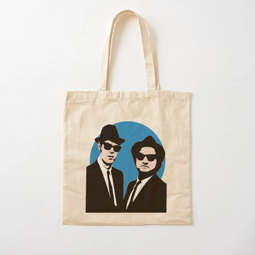 Blues Brothers Tote Bag hand bag ladies tote bags men Canvas Tote Bag