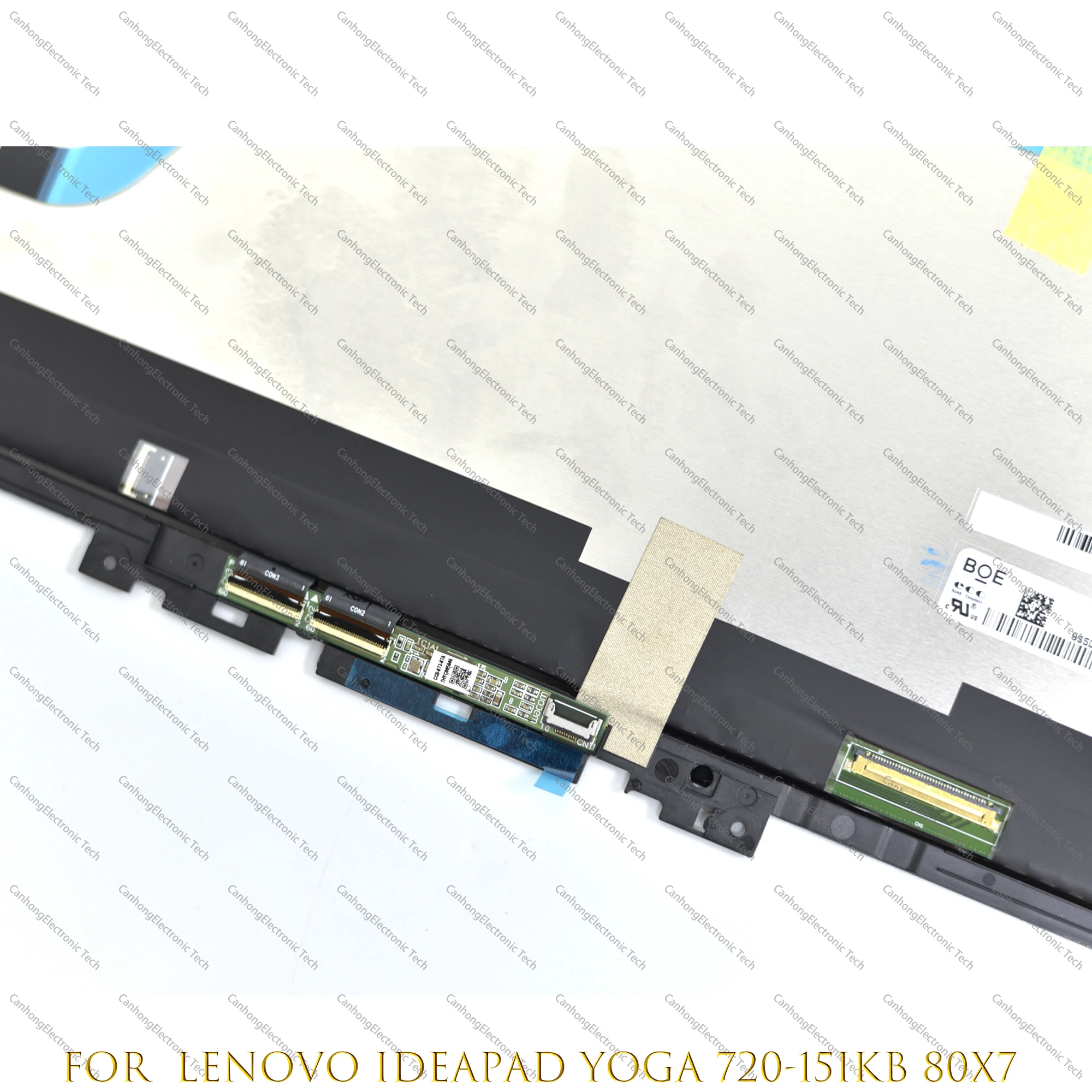 15.6 "lcd para lenovo yoga 720-15 yoga 720-15ikb lcd 720 15ikb display lcd tela de toque digitador repalcement assembléia com quadro