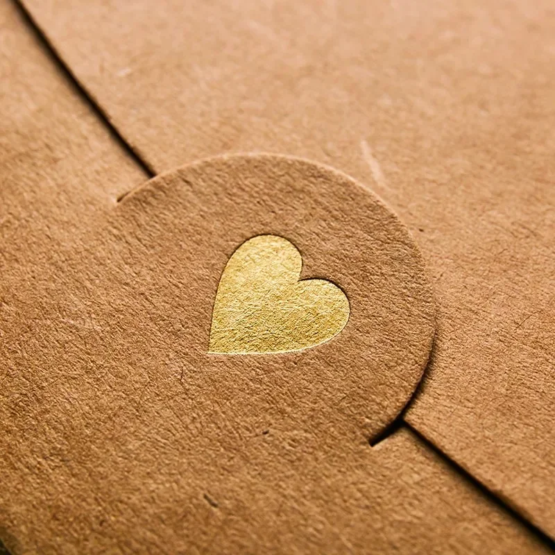 Paper envelope,Golden Heart clasp envelopes,Wedding Invitation Envelope Gift DIY Envelopes 10pcs/lot