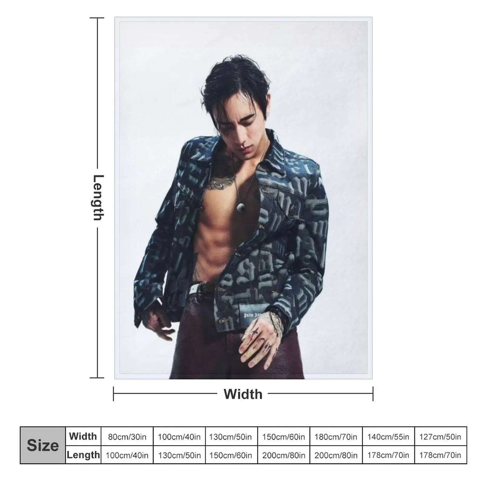 DPR IAN mito abs hot sexy beautiful poster kpop dream perfect regime Throw Blanket Luxury Thicken Blankets For Sofas Blankets