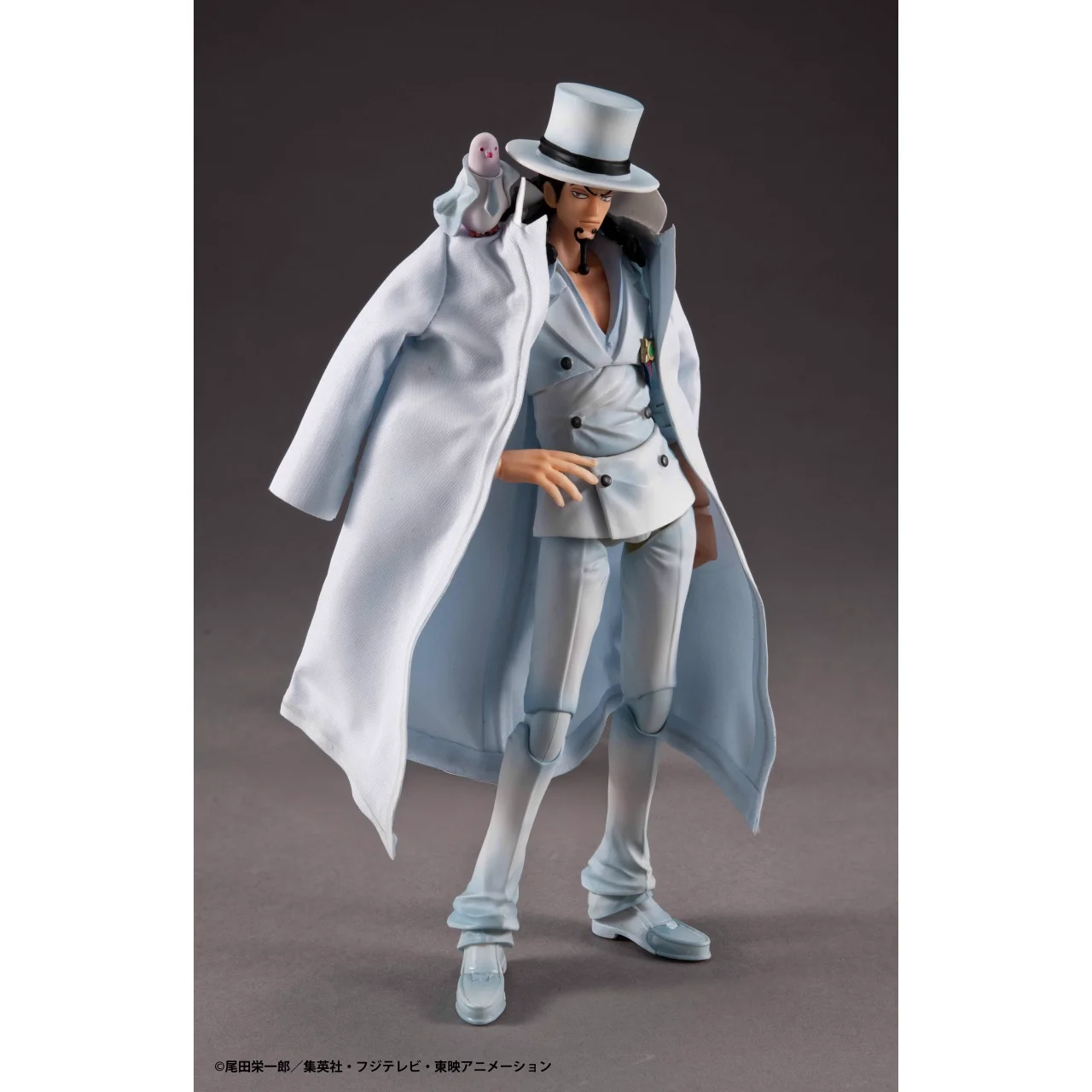 Original MegaHouse One Piece Hattori Rob Lucci Heróis de Ação Variável Ver. Coleção de modelos de PVC de brinquedos de figura de anime 1.5