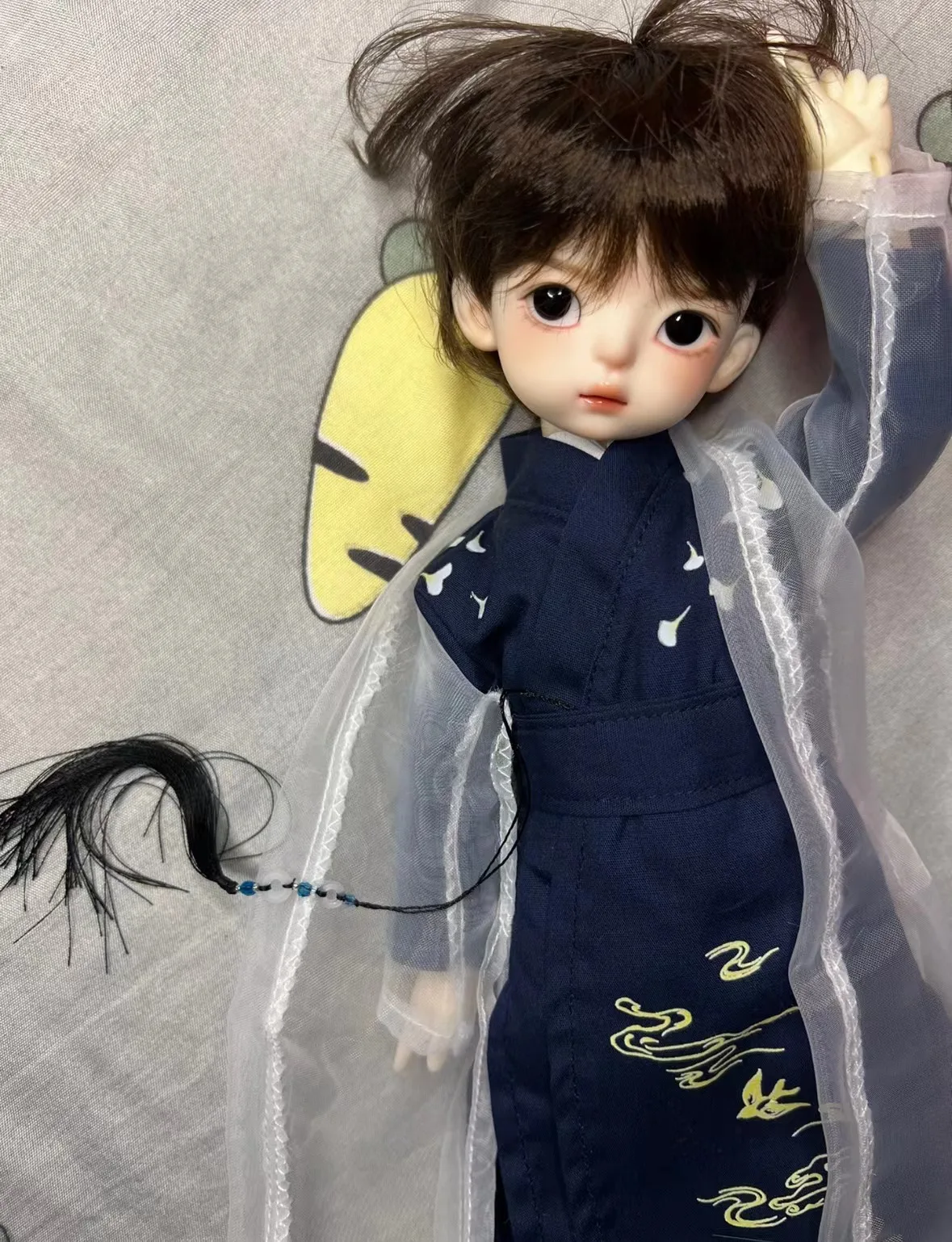 1/3 1/4 1/6 BJD Figure Doll Clothes Wang Yibo Fantasy Westward Costume Male bjd Highend Art Collection Custom Handmade Xiao Zhan