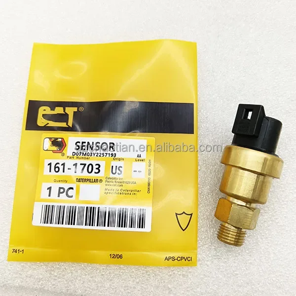 

Excavator CAT 330C oil pressure sensor 161-1703 161-1704 CAT 330C 330D 329D D6R D7R pressure sensor