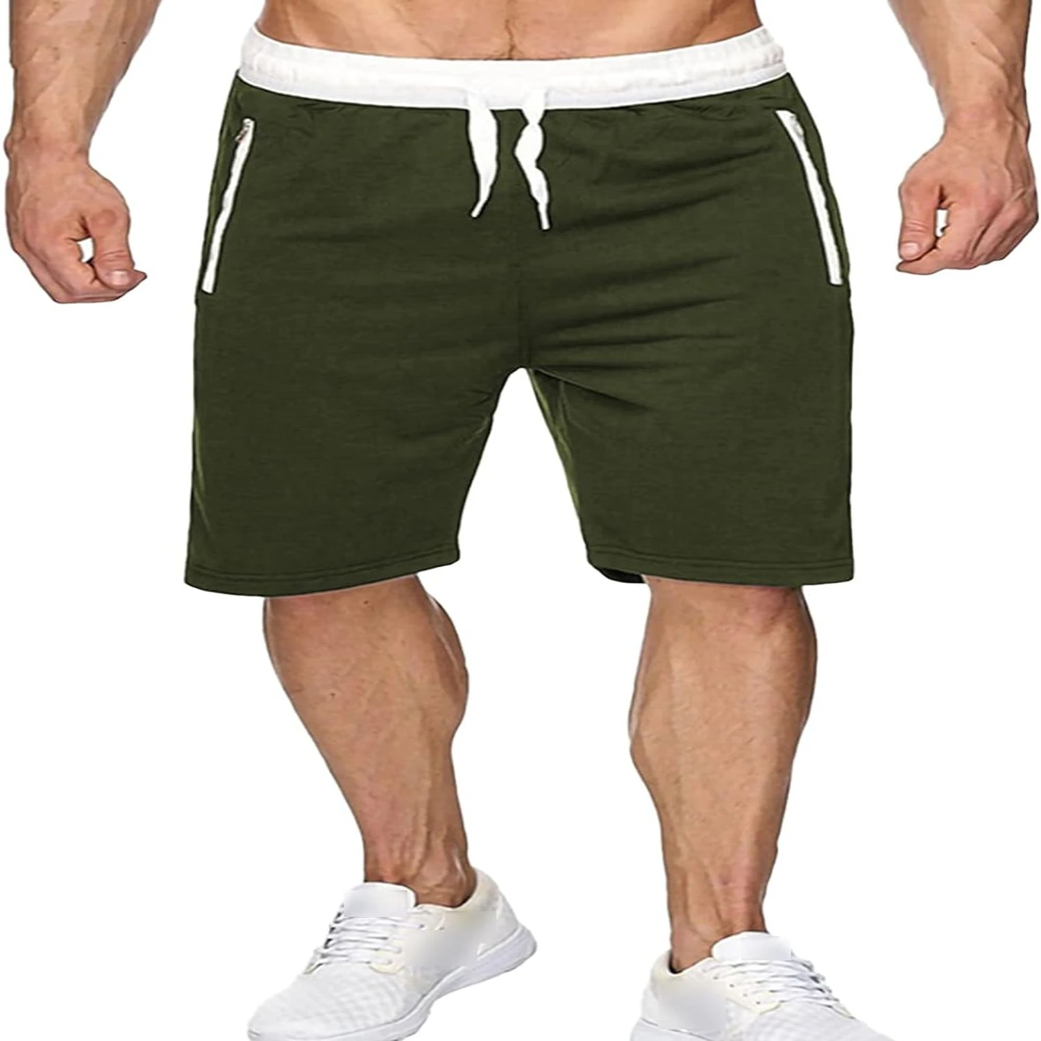 Stay cool and stylish during workouts or beach days with these fashionable, versatile, and comfortable athletic shorts. Elevate