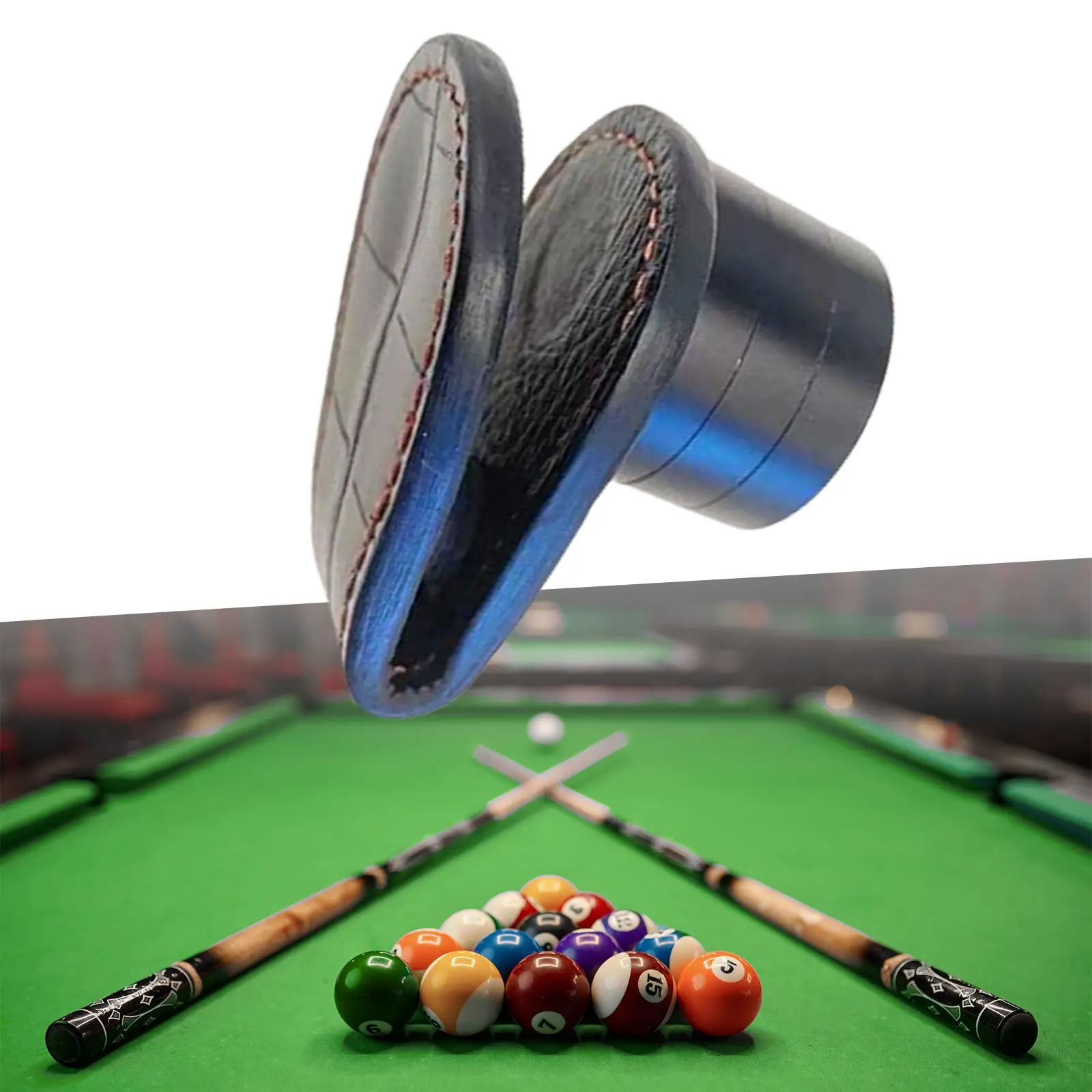 Porte-craie portable pratique pour billard, porte-craie pour queue de billard Electrolux