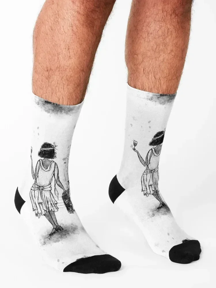 حقيبة مليئة بالجوارب الصيفية kawaii المشي لمسافات طويلة مصمم العلامة التجارية بارد الذكور الجوارب النسائية