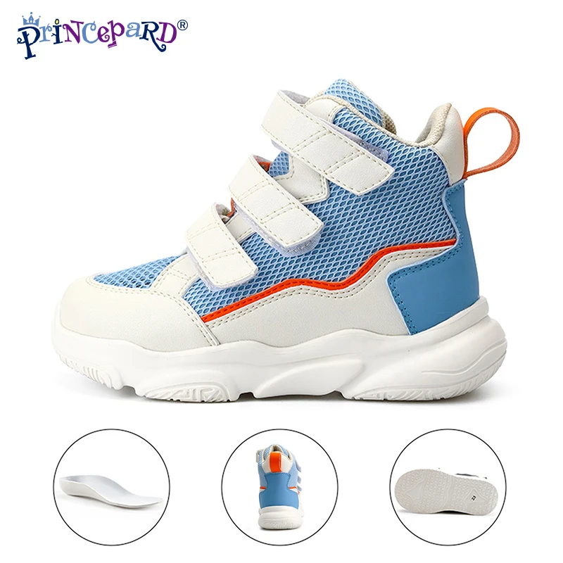 Girl Boy Orthopedic Shoes Autumn Summer Super Light Breathable Footwear High Back Arch Support Sneakers with Corrective Insoles