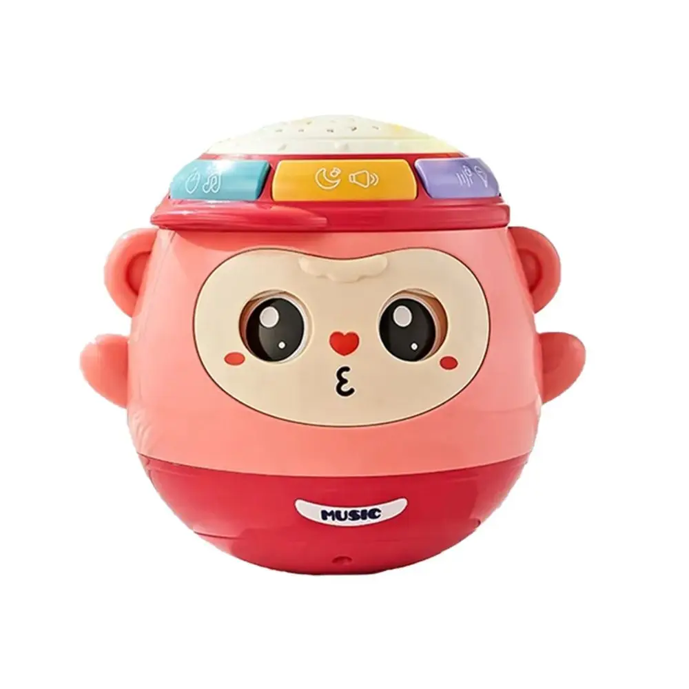 Niedliches Kunsthandwerk, Bauchzeit, Schaukel-Desktop-Dekoration, handgefertigte Tumbler-Schaukel-Mini-Statue, Gesichtswechsel-Puppe, Mädchen und Jungen